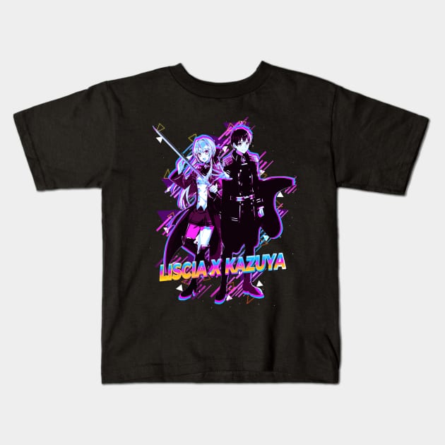 Liscia Elfrieden Kazuya Souma How a Realist Hero Rebuilt the Kingdom Kids T-Shirt by ShariLambert